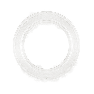 Contour-line emblem: an empty seal matrix leaving a blank, unmarked impression.