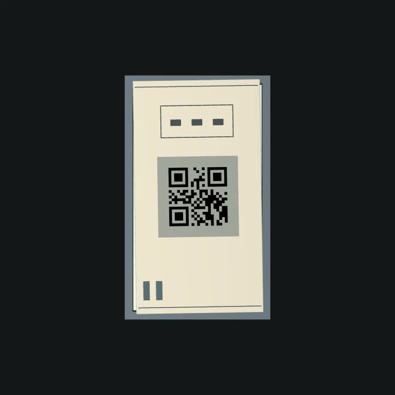Scanner capture of parcel RG101